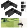 Gyykzz Glass Clamp 304 Stainless Steel Railing Wall Mount-0