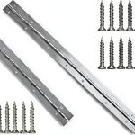 YOUNTHYE 16 Inch Silver Stainless Steel Piano Hinge-0