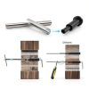 Muzata Cable Railing Kit Black Stainless Steel Hardware-2