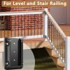 Steel DN Mate Nylon Deck Railing Bracket 2x4 Handrail-4