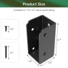 IRENPORU Stainless Steel Deck Railing Brackets Connectors-3