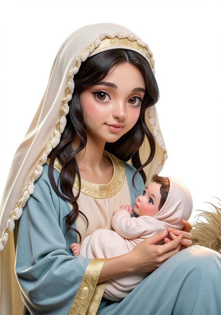 Children reading the Spanish Jesus book on a Kindle device