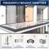 LukLoy Glass Clamp Stainless Steel Rust Resistant Modern-4