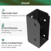 IRENPORU Stainless Steel Deck Railing Brackets Connectors-5