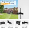 Gyykzz Glass Clamp 304 Stainless Steel Railing Wall Mount-6