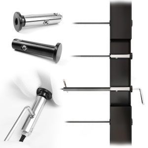 Muzata Cable Railing Hardware Stainless Steel Swageless-0