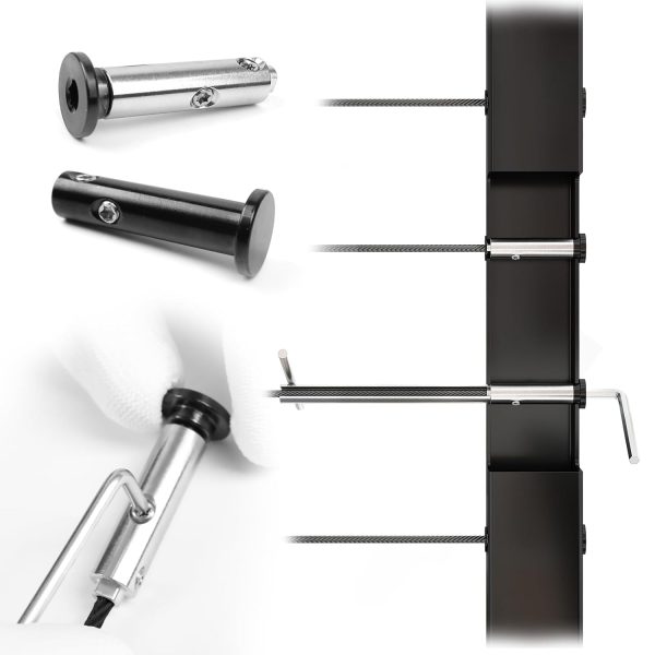 Muzata Cable Railing Hardware Stainless Steel Swageless-0
