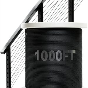 BLIKA Black Stainless Steel Cable Railing DIY T316 Marine-0