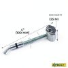 Zipbolt Angled Handrail Kit Steel Wood Installation Tools-3
