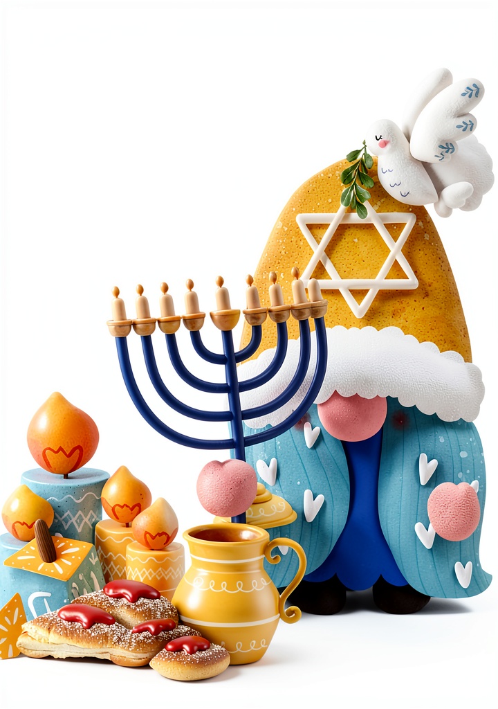 Children reading the Jewish holidays book together