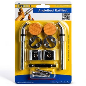 Zipbolt Angled Handrail Kit Steel Wood Installation Tools-0