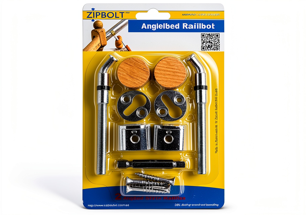 'Zipbolt Angled Handrail Kit components laid out on a workbench'