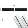 Silver Piano Hinge Teqinok 12in Continuous Door-2