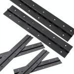 Piano Hinge ASMJMJ Matte Black Continuous-0