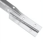 Xyembu Silver Piano Hinges Door Mount-0