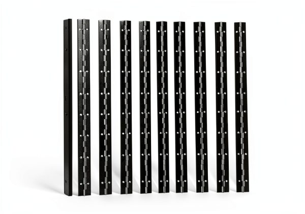 Continuous Piano Hinge LOYORTY Metal Black 16in-0