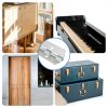 Xyembu Silver Piano Hinges Door Mount-5