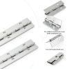 Xyembu Silver Piano Hinges Door Mount-2