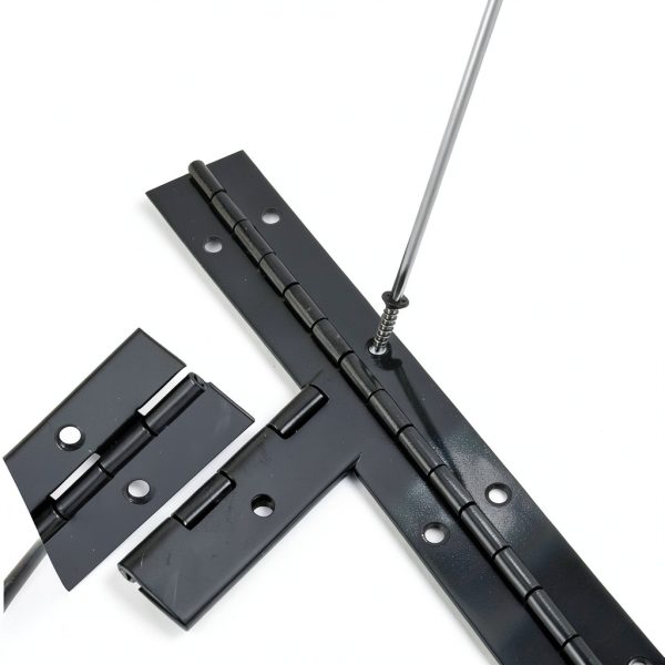 Continuous Piano Hinge LOYORTY Metal Black 16in-4