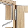 Silver Piano Hinge Teqinok 12in Continuous Door-4