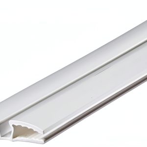 Outwater White Polypropylene Cabinet Hinge 48in 3 Pack Unfinished-0