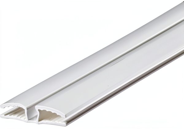 Outwater White Polypropylene Cabinet Hinge 48in 3 Pack Unfinished-0