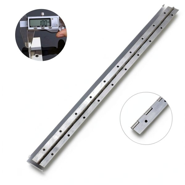 Stainless Steel Piano Hinge 18in EPHECH Heavy Duty Continuous Hinge-1