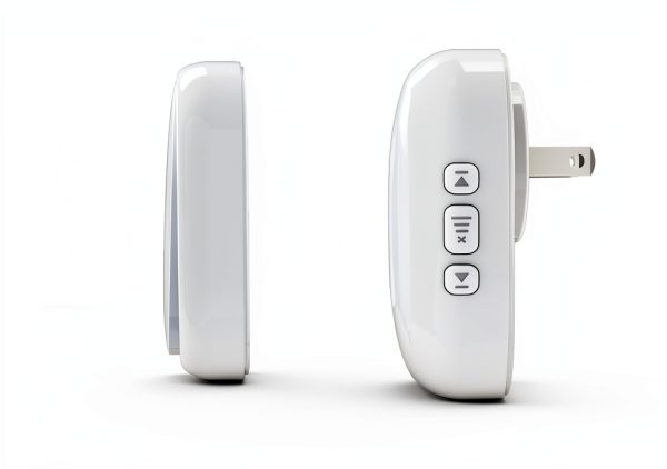 Wireless Doorbell MEISENKAI 1,200ft Range, 5 Volumes, 52 Chimes White-4