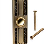 Lighted Metal Doorbell Push Button Dreyoo Retro Bronze Heavy-Duty-0