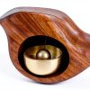Bell for Door Opening Tookie Magnetic Bird‑Shape Wooden Chime 10x8cm-3