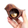 Bell for Door Opening Tookie Magnetic Bird‑Shape Wooden Chime 10x8cm-7
