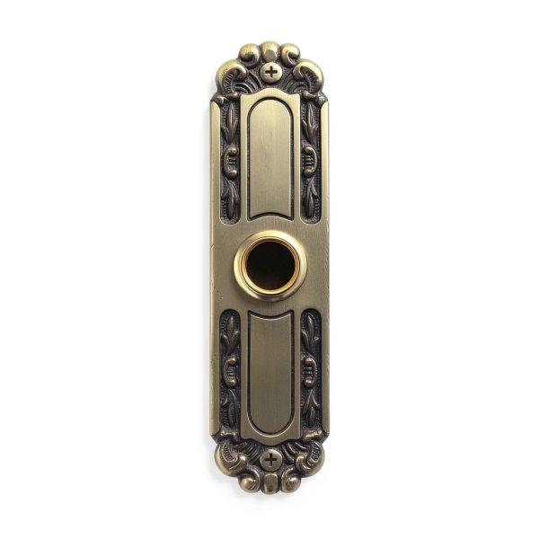 Lighted Metal Doorbell Push Button Dreyoo Retro Bronze Heavy-Duty-5