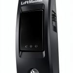 LiftMaster 883LMW Wall-Mounted Wired Push Garage Door Opener and Doorbell Button with Light Button - Compatible only with Security+ 2.0 Garage Door openers That Have a Round Yellow Learn Button-0