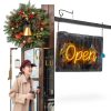 Retro Doorbell, Traditional Metal Shopkeepers Bell, Home Office Retail Store Door Hanging Bell Dog Training Bell Ring Bell for Door Opening,Remind You Customer Coming-2