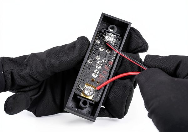 Lighted Doorbell Button Fiada Opener Switch with LED Light – Black-4