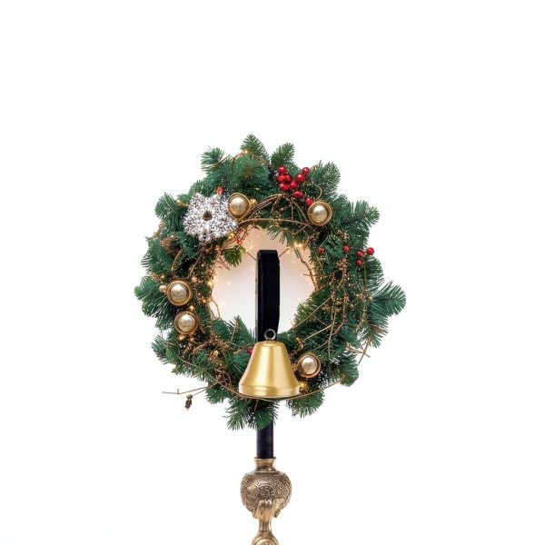 Retro Doorbell, Traditional Metal Shopkeepers Bell, Home Office Retail Store Door Hanging Bell Dog Training Bell Ring Bell for Door Opening,Remind You Customer Coming-3