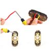 Metal Lighted Doorbell Push Button – RANERVZ Bronze Yellow 3.2"-2